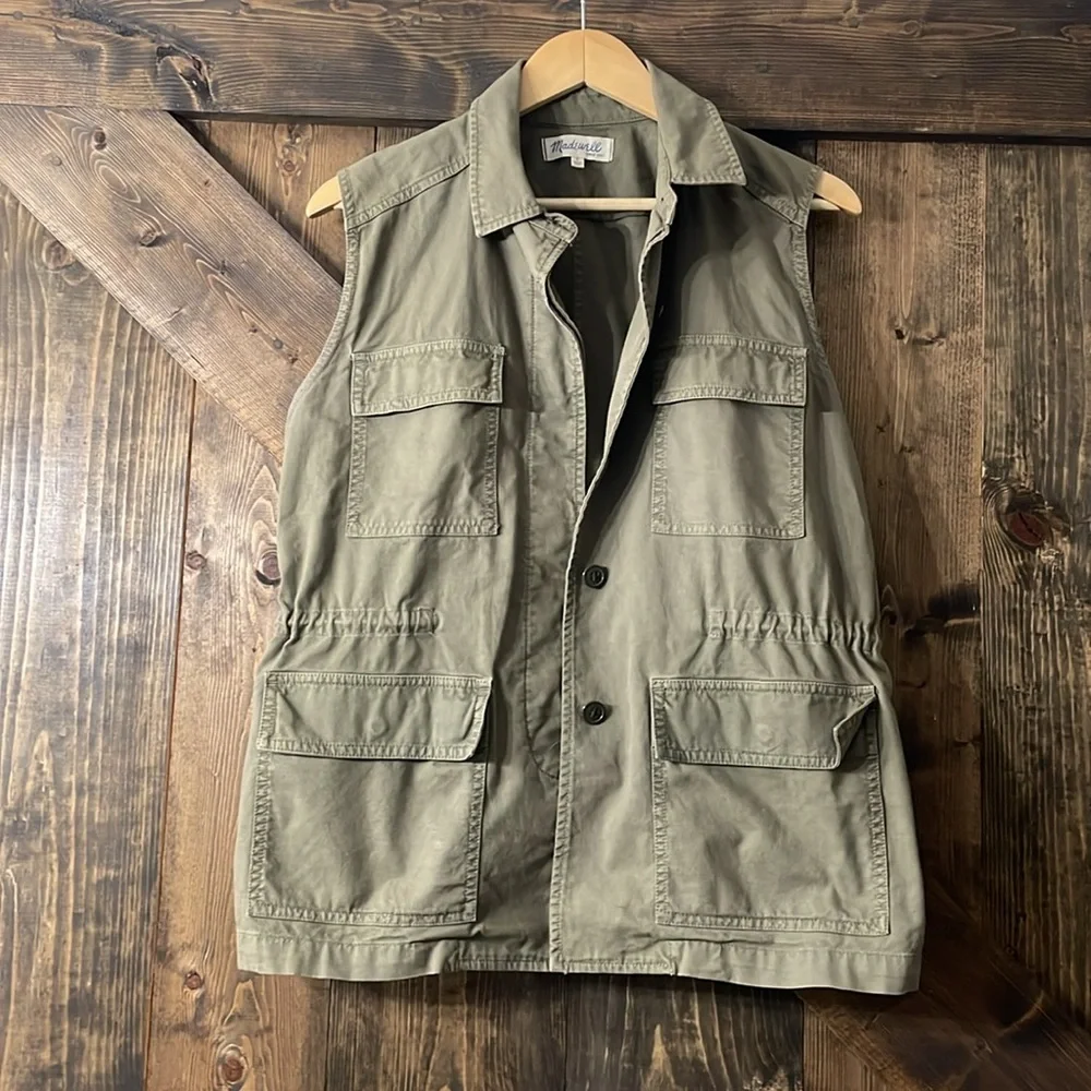 MADEWELL Cargo Military Vest - Picture 3 of 9